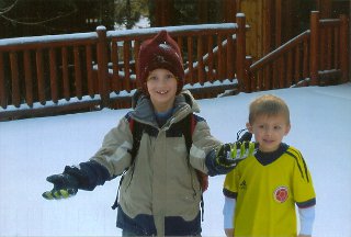 Tahoe Nanny child care and babysitting-Children in the snow